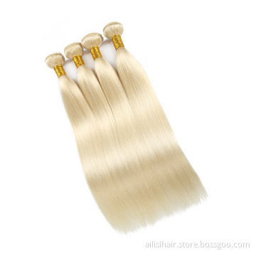 Wholesale  613 Brazilian Human Hair Weave Bundles Double Weft Human Hair extension 10A Mink Virgin Brazilian Hair Vendors